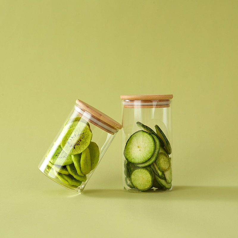 glass storage jar