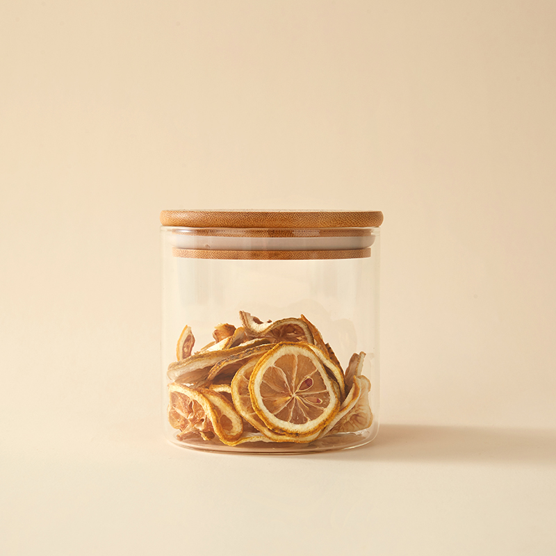 glass storage jar